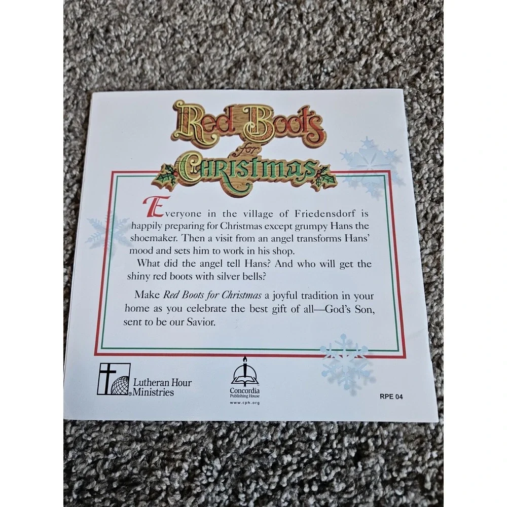 Red‎ Boots For Christmas by Carole Greene (Soft Cover)